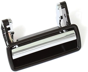 Portiergreep (deurklink) rechts 140 160 1973+ 240+260 (ZWARTE rand/handgreep chroom) 240 260