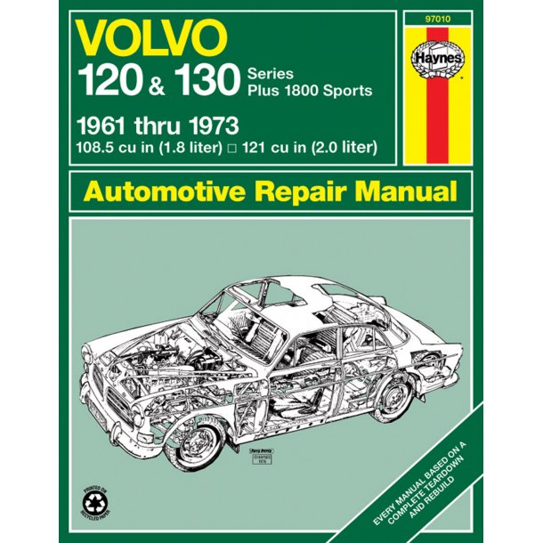 Haynes service manual Amazon 120 130 1961-1970 Engels