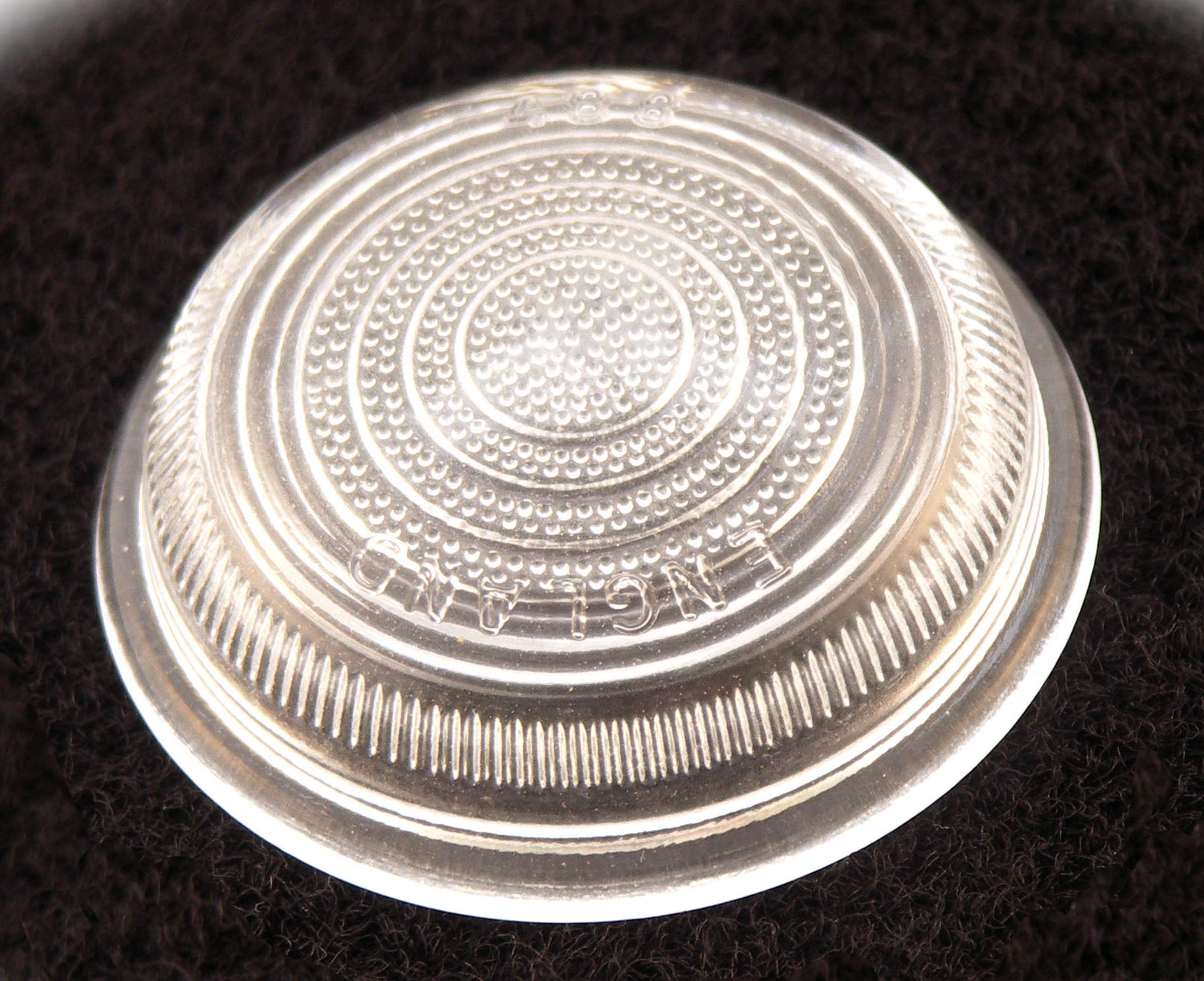 [651962] Glas knipperlicht PV444 1957 +PV544+Duett B16 helder links of rechts