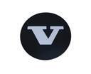 Sticker "V" naafdop zwart op chroom 60mm 140, 145, 164, Amazon 121, Amazon 122 S, Amazon 220, P 1800, P 1800 E, P 1800 ES, P 210 Duett, Pv 444, PV 445 DUETT, Pv 544