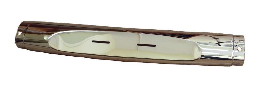 Volvo Bumper Amazon center front polished stainless steel Volvo part no 653294S