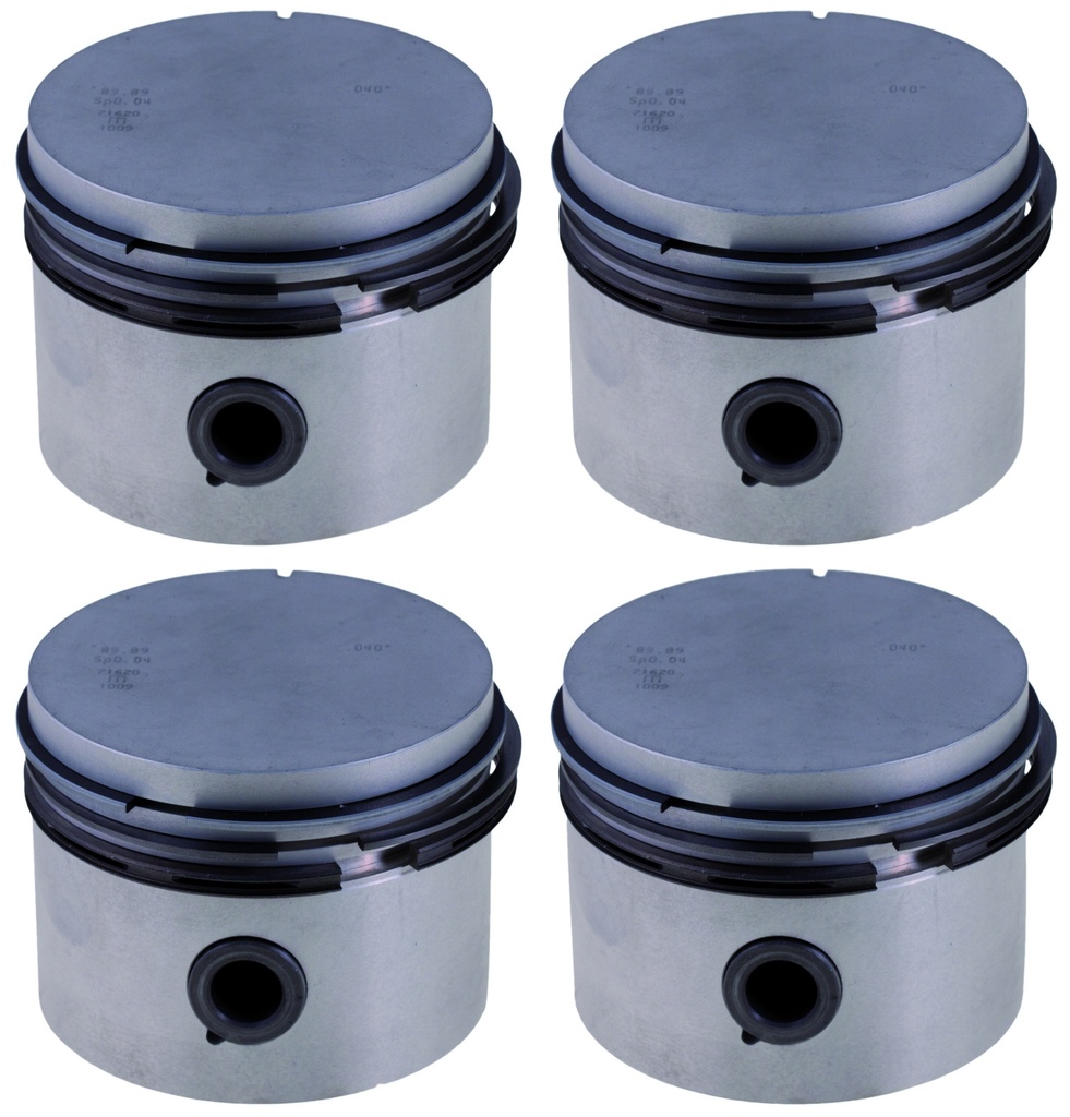 Volvo Piston B20+B30+B19 standard std (1974+ 24mm Piston Pinset 4 pc Volvo part no 272008