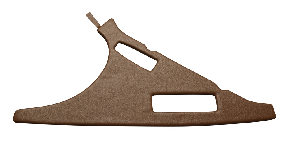 Volvo Upholstery P1800E side panel right golden brown 341-766 342-767 1970-1971 see 694123 Volvo part no 694124