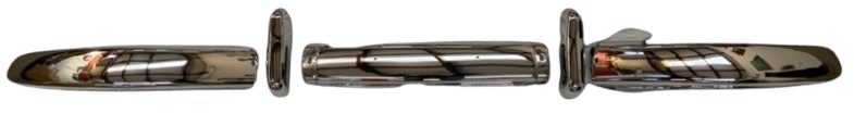 Bumper PV544 achter complete set incl rozetten RVS