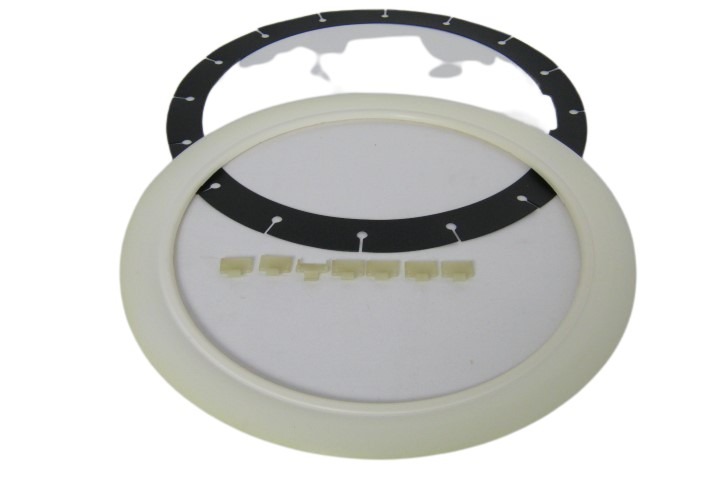 [21514] Volvo White side surfaces suitable for wheel trim ring 71414 Volvo part no 21514