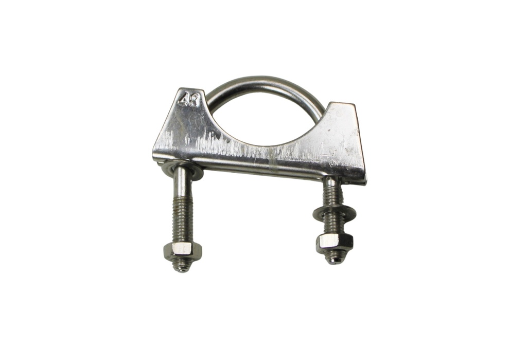 Uitlaat klem 48 mm RVS 140, 145, 164, Amazon 121, Amazon 122 S, Amazon 220, P 1800, P 1800 E, P 1800 ES, P 210 Duett, Pv 444, PV 445 DUETT, Pv 544