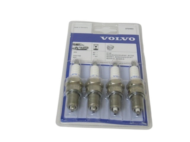 Bougieset 360+240 740 940  B19E B200EEA/EE/EO/ES/F.B172K B230F(T) B200/204/E/GT/FT B234F/ origineel VOLVO  zie 1346541