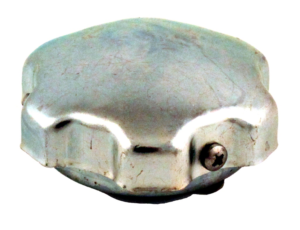 Volvo Oil filler cap B30+B17+B19+B21+B23 chrome -1984 Volvo part no 421753