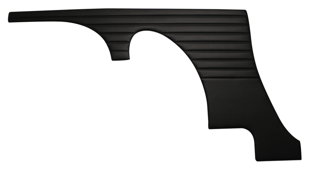 Volvo Upholstery 1800 Jensen 1963 306-219 side panel Left rear black Volvo part no 690753