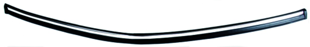 Volvo Bumper molding 240+260 center for chrome/black Volvo part no 1312899