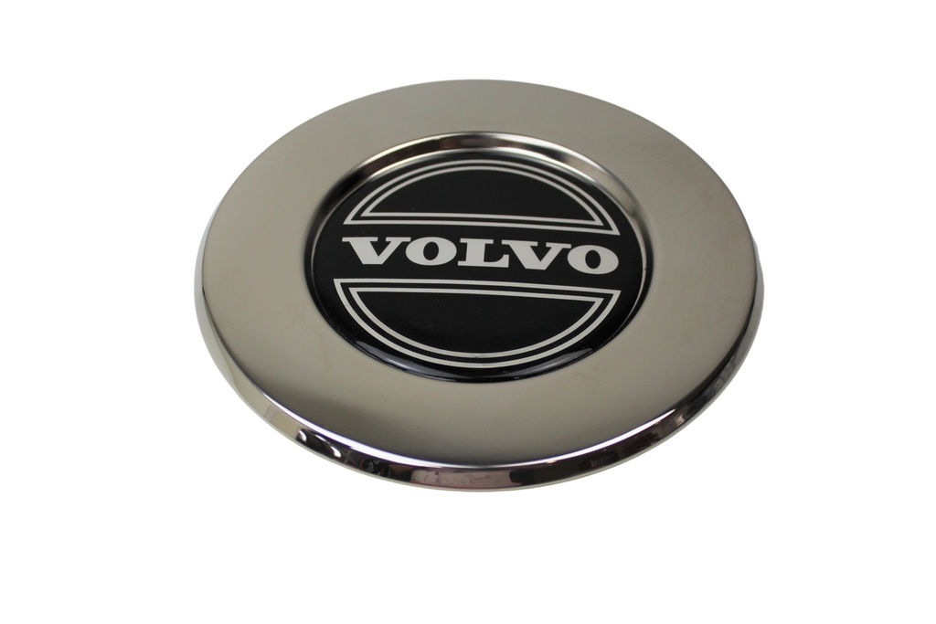 Volvo Hub cap 740 chrome hub cap Volvo part no 3518971