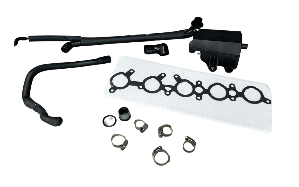 Volvo Crankcase breather kit Volvo 850 / S / V70 10V w / o turbo 850  S70 Volvo part no 1271652SET