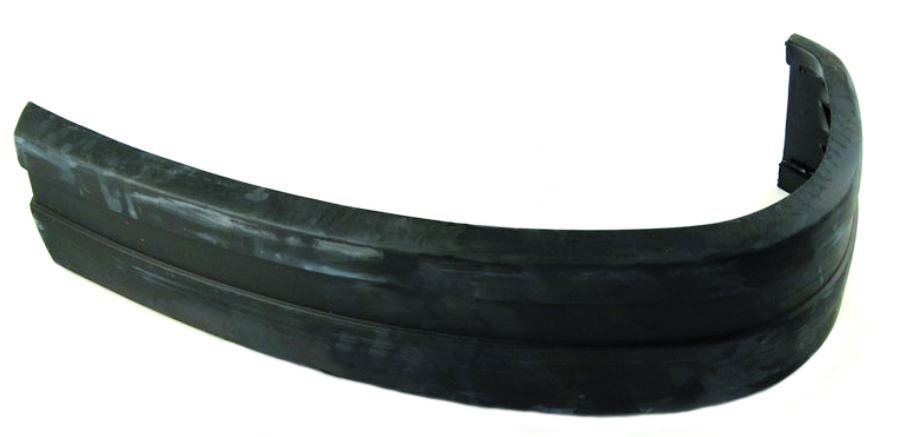 Bumper Rubber links voor 140+164 1973+  NOS