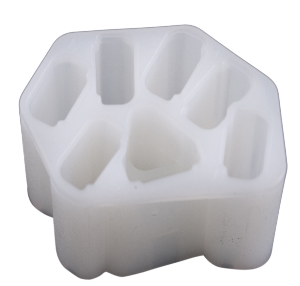 Isolatie houder huis stekker  kabelboom 7 polig 240, 260, 740, 760, 780, 940, 940 SE, 960, S90, V90 -1991. 1992-. 940. 940SE. 960