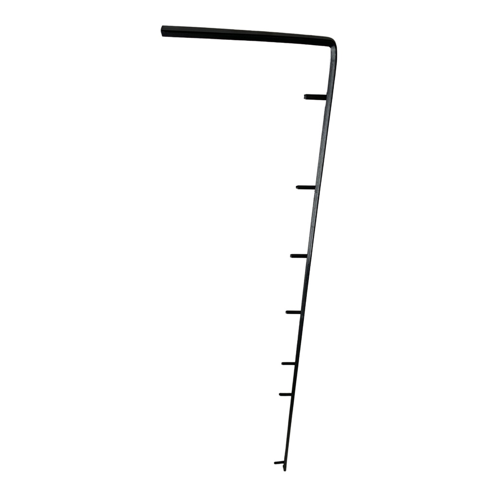 Sierlijst rechts 740 dashboard rechts boven zwart -1987 lhd 740, 760