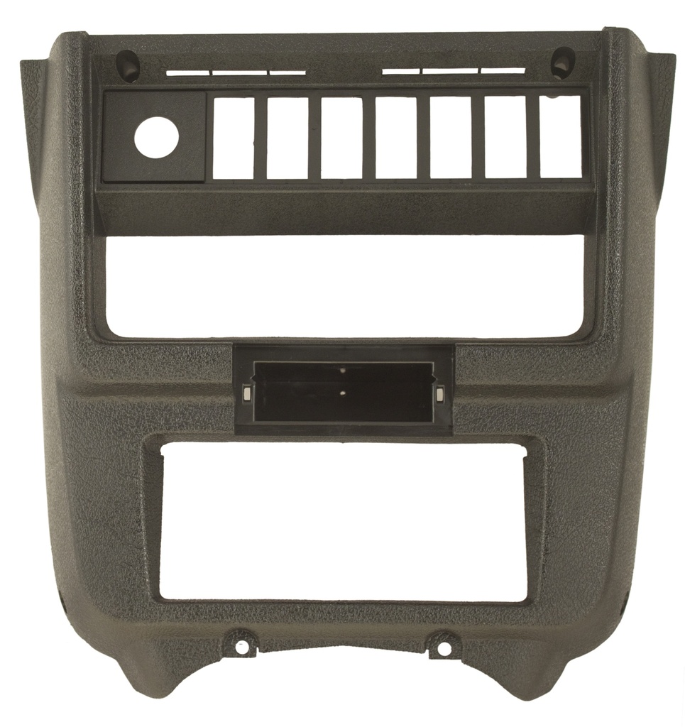 Volvo Black Control Panel for Middle Console 240 260 245 262, Volvo Part No. 1360901