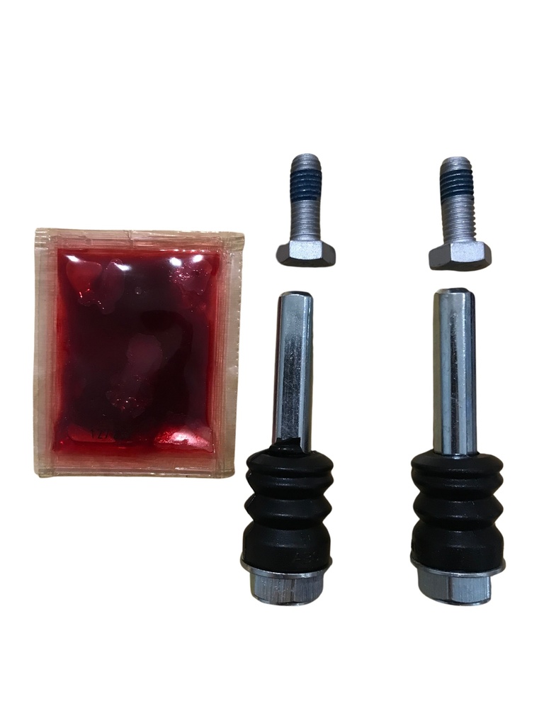 Geleide pen set rem klauw voorzijde Girling 740+760+780+940+960 ZONDER ABS 1985-1993