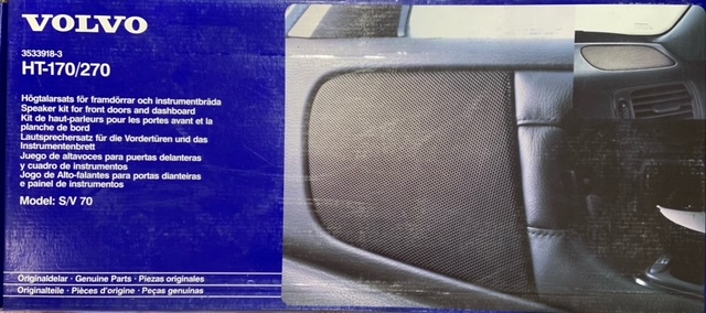 Volvo Loudspeaker set Loudspeaker basic kit Volvo S70 V70 Volvo part no 3533918