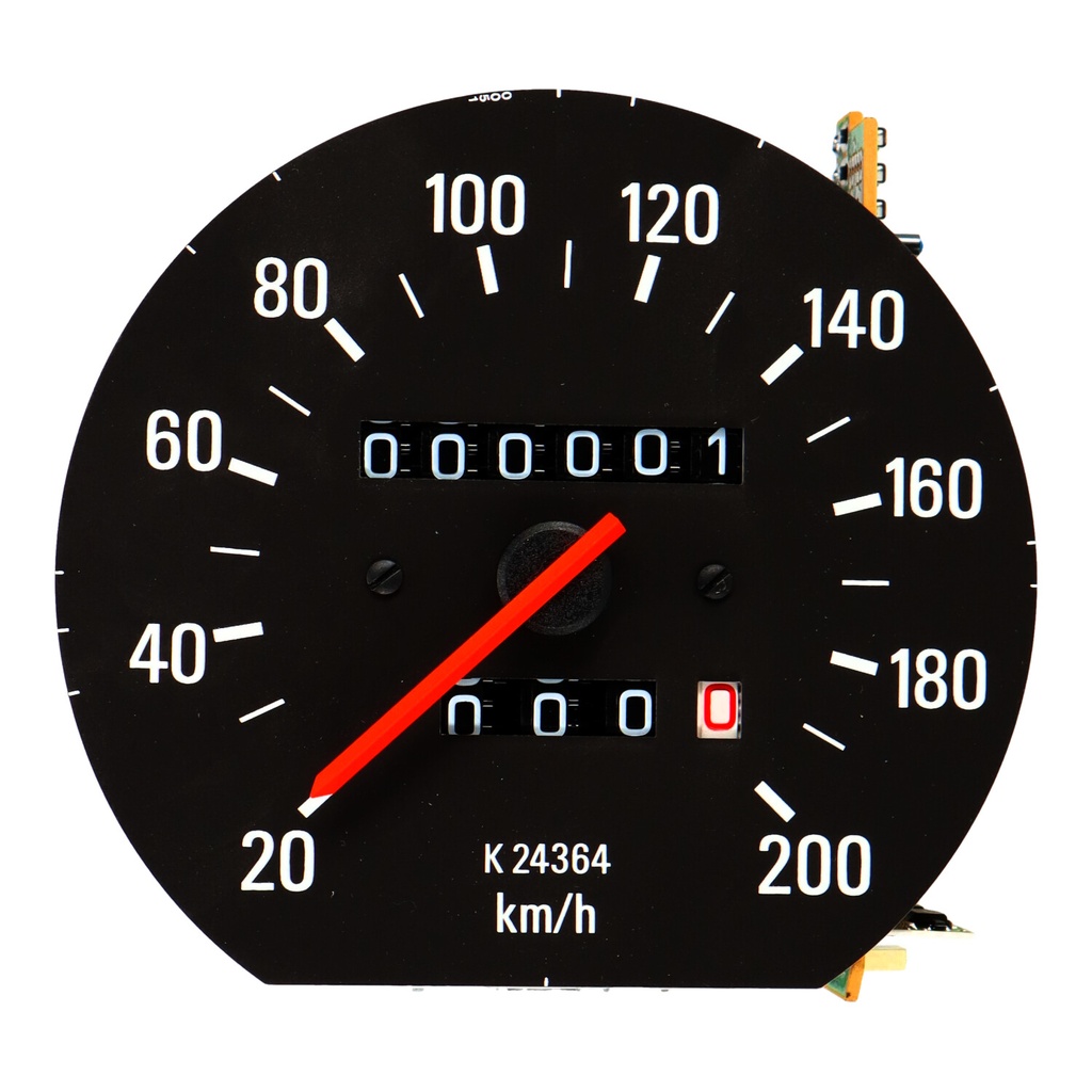 Kilometerteller klok 240+ K24364 (electronisch)1990+