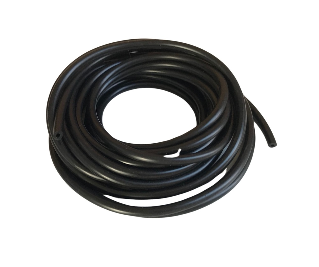 Vacuum slang    2,5mm inw 6,5mm uitw per meter  140, 145, 164