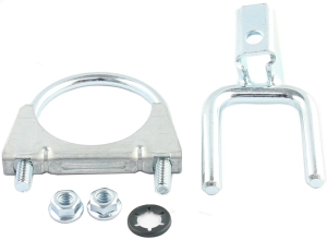 Volvo exhaust support and mounting clamp set V70 S80 Volvo part no 25432662