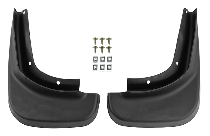 Spatlap achter XC60 achter SET 2 st inclusief montage materiaal links en rechts