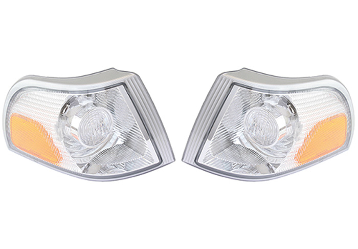 Knipperlicht  V70 S70 hoek / side lamp chrome USA Links en rechts passend