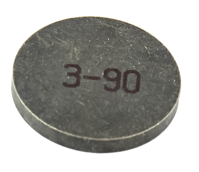 Klepstelplaatje B19+B21+B23+B230 3.90mm