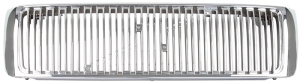 Volvo Grille chrome frame grey stripe 960  V90  S90 Volvo part no 9126997_B