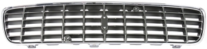 Grille chroom frame grijs streep S60