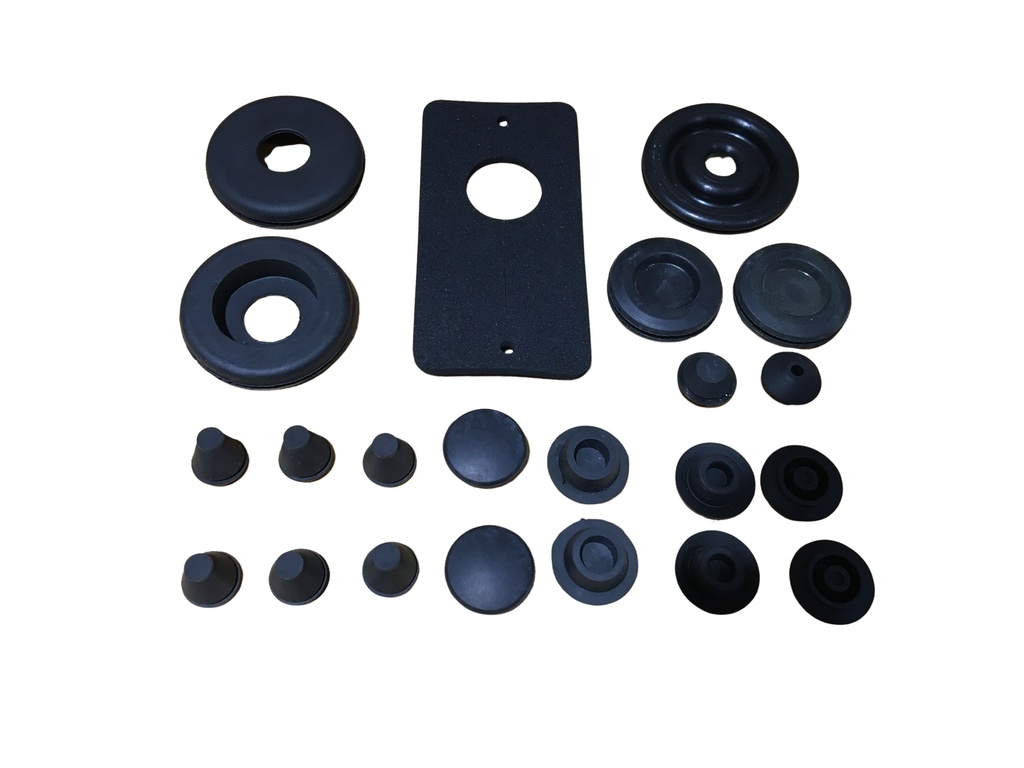 Volvo Rubber transit bulkhead 140 -1969 complete set Volvo part no 395400