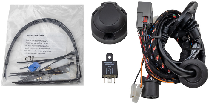 13 polige  kabel set trekhaak S60 met module 2004-2010