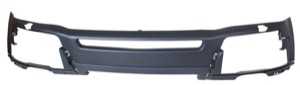 Bumper Voor Boven met Gaten voor Koplampsproeiers Volvo XC90 2003-2006 bumperkap