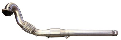 Volvo 3 Inch Stainless Steel Downpipe with Racecat Straight Flange for Volvo 850 - V70 - S70 - C70 Turbo 1996-1998, Volvo Part No. VOK70000S