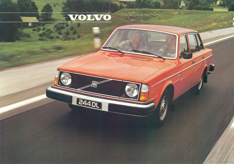 Volvo 244 Poster, Volvo Part No. POSTER2401