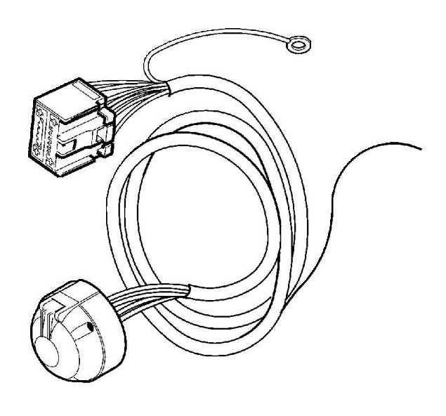 Volvo XC60 13-pin Towbar Connection Set 2009+ for Volvo, Part No. 31346526