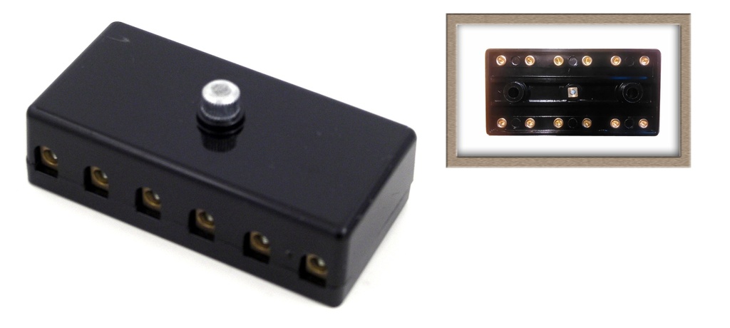 Zekering kast 6 polig 444+445 P1200 P 210 Duett, Pv 444, PV 445 DUETT, Pv 544