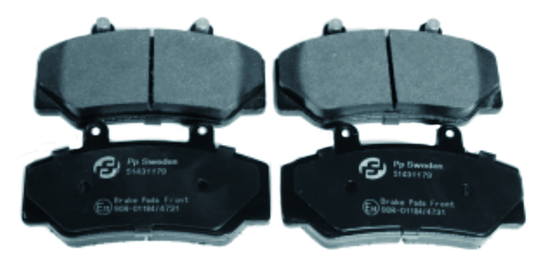 Volvo Brake pad set for 740+760+940+960 Girling Volvo part no 271182
