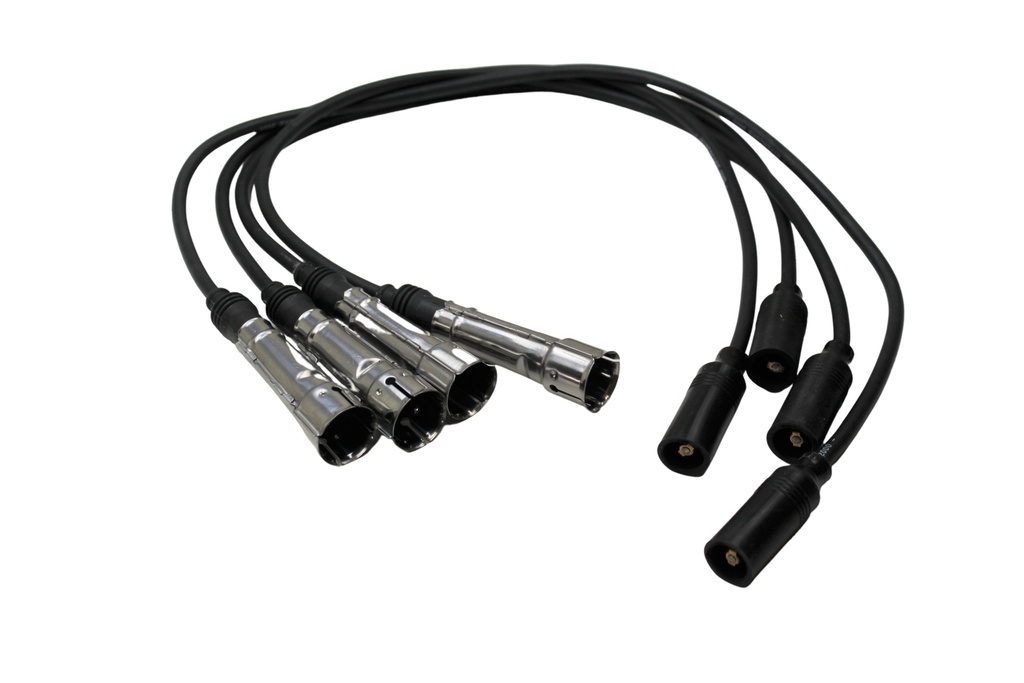 Bougiekabelset 240+740 B19+B21+B23+B200+B230 -1987 met metalen kap