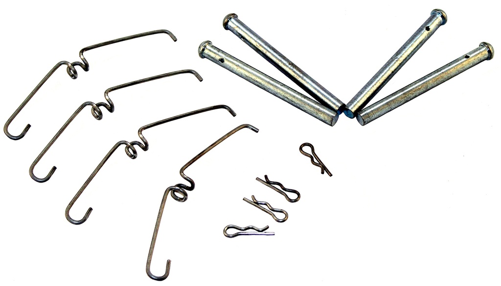 Remblok montageset voor Amazon+ P1800+140+164+240+260 Girling (niet geventileerde schijf)