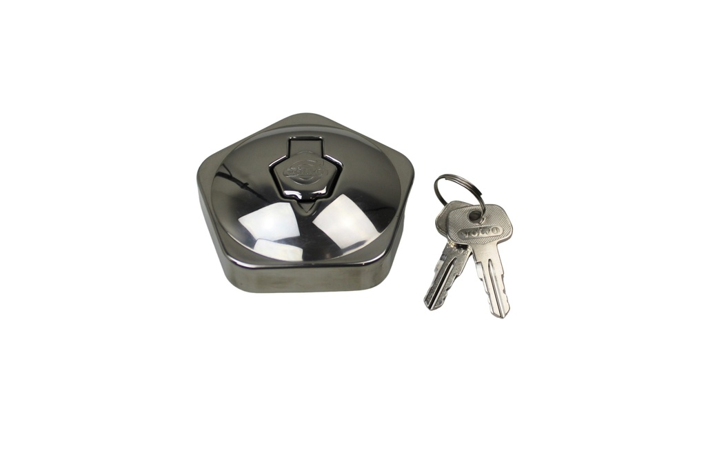 Volvo Fuel tank cap + lock for Amazon or PV444 or PV544 with the Volvo logo Volvo part no 277360