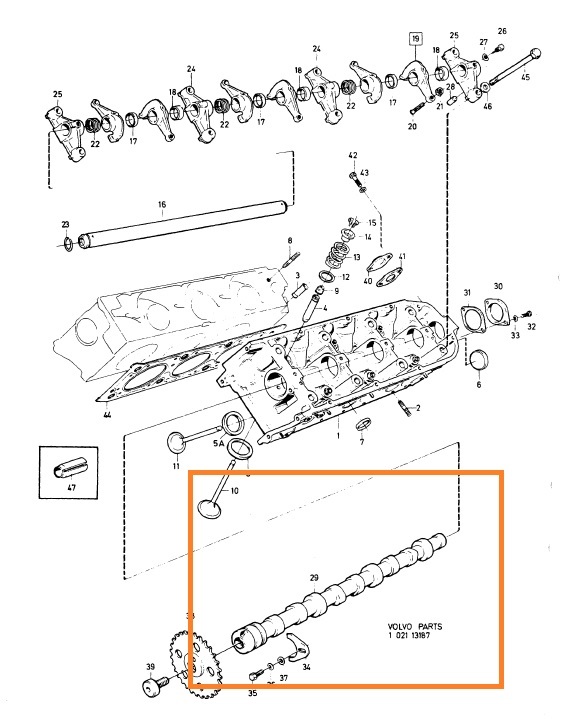 Nokkenas B27/A/F Rechts (V6)