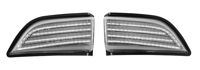 LED-spiegelknipperlicht, heldere lens Dynamisch, 1 paar XC60