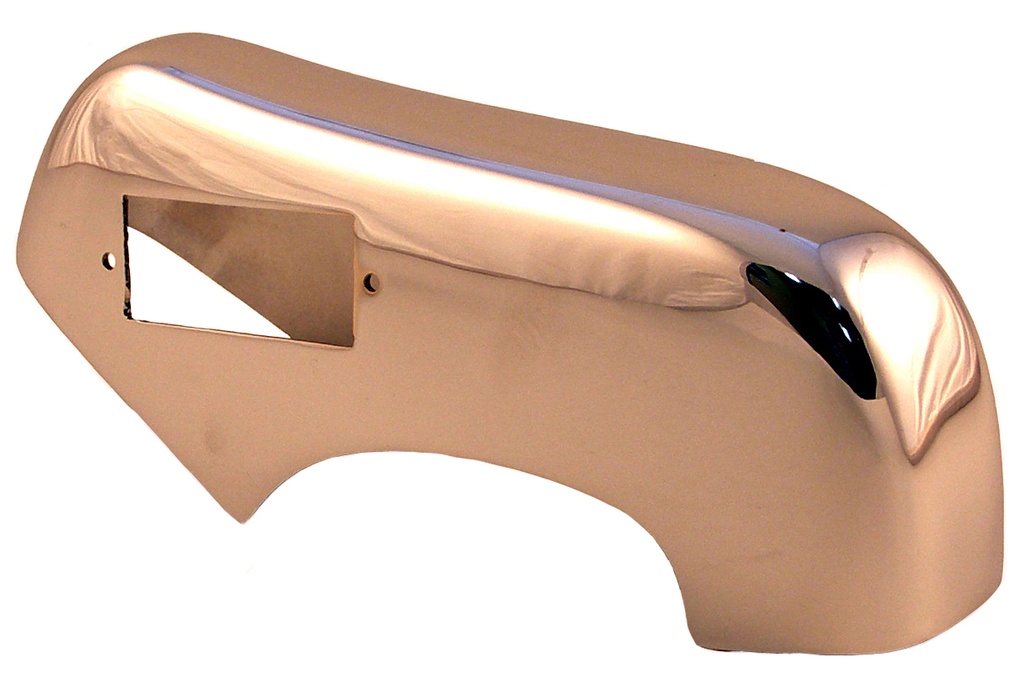 Volvo Bumper rosette PV444 1957+PV544 rear right chrome Volvo part no 657386