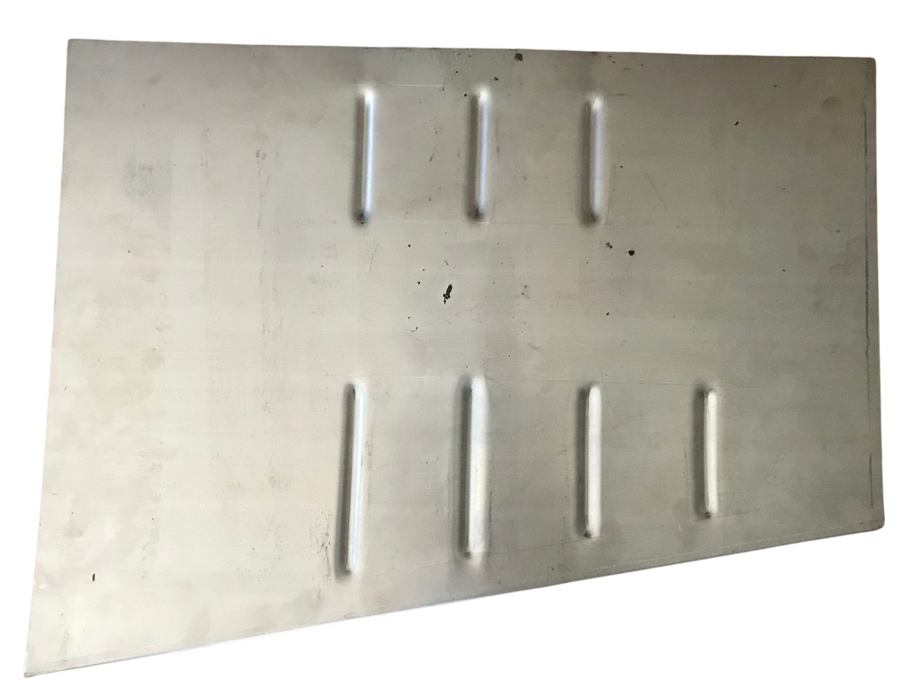 Plaatwerk PV444+PV544 bodemplaat rechtsvoor 658300