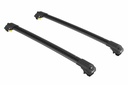 Dakdragers zwart voor aan roofrail/dakrail  Volvo V50 2004-2012 6 max 75kg dakrail  wing vorm, voor weinig windgeruis