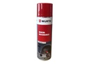 Spuitbus bodembescherming underbody coating niet overschilderbaar bitumen zwart 500ml Wurth