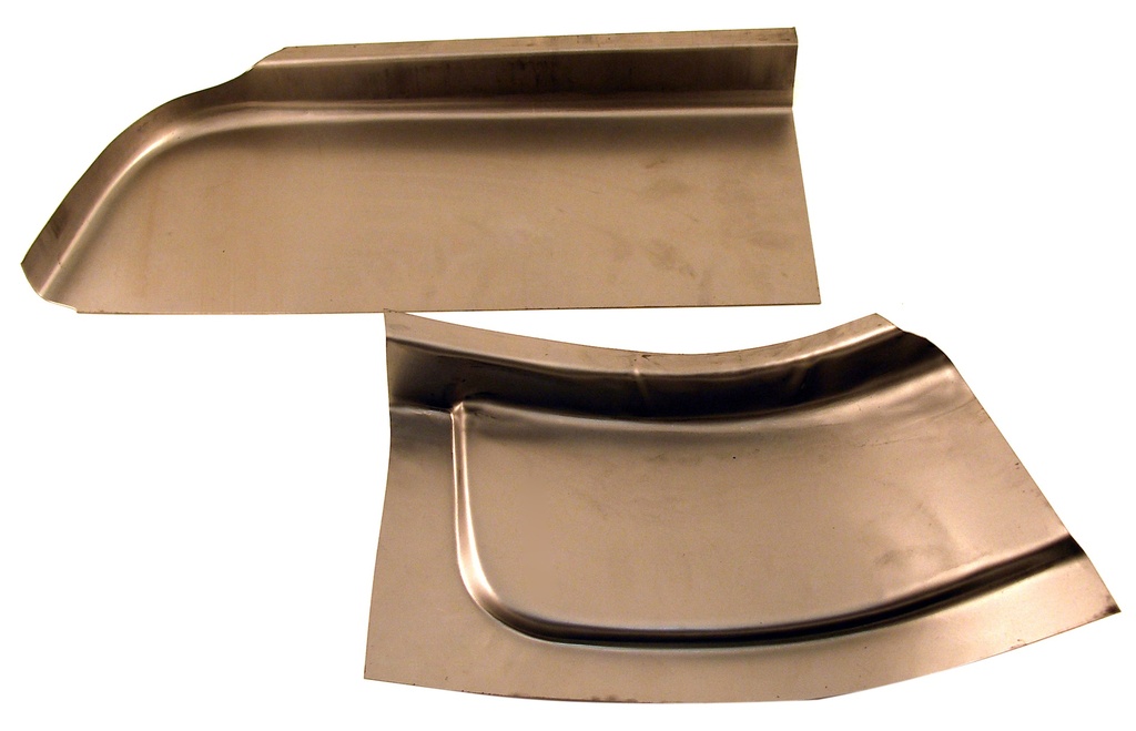 Volvo Sheet metal Duett plate Rear wheel--bumper L Volvo part no 672182