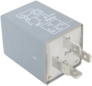 [1363449] Volvo Relay air conditioning control unit 240+260+740+760+780 (grey) 240 740 760 940 260 780 Volvo part no 1363449