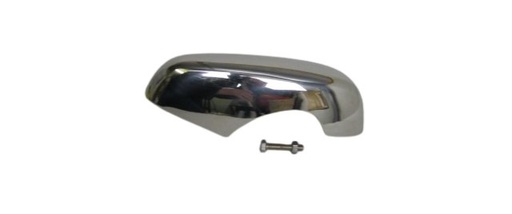 [653606S] Volvo Bumper rose Amazon left front polished stainless steel Volvo part no 653606S
